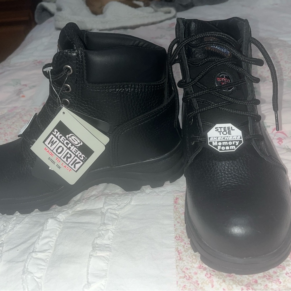 Skechers work boots
